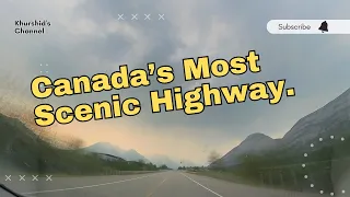 Drive through Canada's Most Scenic Highway | Icefields Parkway | Time-Lapse | Banff 2023