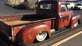 1951 GMC Truck patina Air Ride Bagged Land Pirates of Oregon