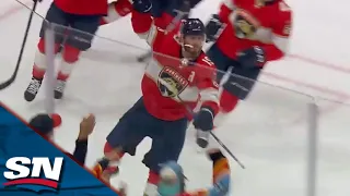 Panthers' Matthew Tkachuk Scores 26 Seconds After Bruins' DeBrusk To Tie Scintillating Game 6