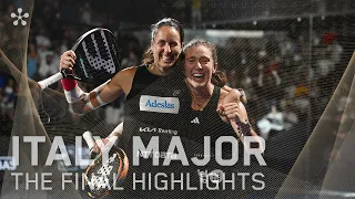 BNL Italy Major Premier Padel: Highlights day 6 (Women)