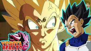 Vegeta Reacts To Goku Tries To Stop Vegeta