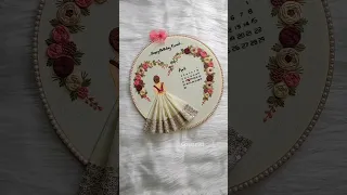 Beautiful Birthday Embroidery Hoop ❤️ Gossamer #embroidery #gift #beautiful #giftideas #art #diy