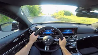 2021 Mercedes-Benz E220d - POV Test Drive