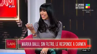 MARIXA BALLI le RESPONDE SIN FILTRO a CARMEN BARBIERI