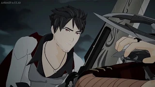 RWBY   КРОУ БРАНВЕН ( ОХОТНИК) Vs ТИРИАНА (СКОРПИОН)  ПОЛНЫЙ БОЙ