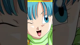 Who is strongest | Bulma VS Chichi #goku #dragonball #dbs  #anime