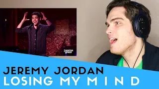 Voice Teacher Reacts to Jeremy Jordan - Losing My Mind