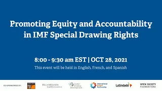 Promoting Equity and Accountability in IMF Special Drawing Rights