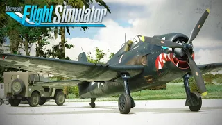 FlyingIron Simulations Grumman F6F Hellcat | Full Flight Review | Microsoft Flight Simulator