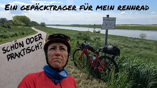 Mein Rennrad kriegt einen Gepäckträger! Testfahrt Berlin-Dresden
