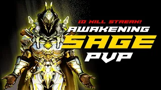 Awakening Sage PvP 10 kill streak Battle Arena | Arena of Solare Fights | BDO Sea