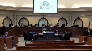 Roswell City Council: Special Called Meeting (August 7, 2023)