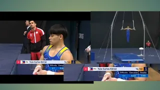 Carlos Yulo 🇵🇭 14.166 Rings (w/English Commentator)