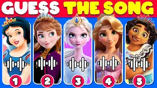 Guess Who's Singing? |Disney Song Quiz Challenge |Guess 40 Disney Princesses,Disney Movie|Flash Quiz