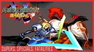 Samurai Shodown V Special Fatalities, Super Moves, Taunts, Surrenders || Samurai Shodown V Special