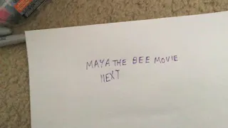 Maya the bee movie next FXM