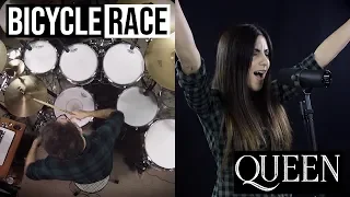 Bicycle Race ft. My Wife - Queen - Vadrum (Drum & Vocal Cover)