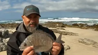 Arniston Fishing, taking out a new angler…