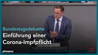 Impfpflicht: Orientierungsdebatte im Bundestag