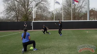 Communication Drill to Create Better Softball Outfielders!