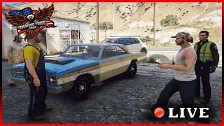 GTA5 RP - RUNNING 4TH JULY MOONSHINE IN THE DODGE DART! - AFG - LIVE STREAM RECAP