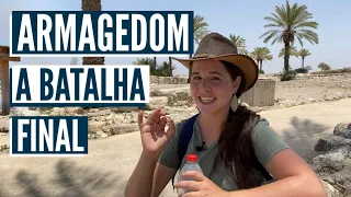 VISITANDO ARMAGEDON! Onde será a batalha final? Israel com Aline