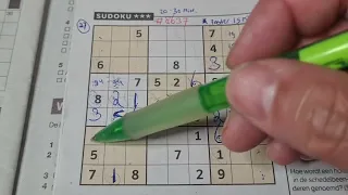 Daily Sudoku practice continues. (#8637) Medium Sudoku. 06-01-2024