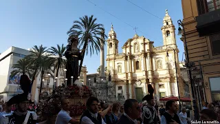 PALERMO - PROCESSIONE DEL SIMULACRO DI SANTA RITA AL CAPO 02/06/2022 (4K) 2° PARTE.