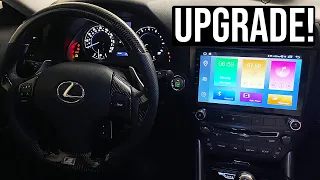 Modernizing The Lexus 2is! | Android Head Unit Install