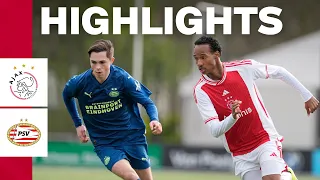 Great goal by Lucas Jetten 🔮 | Highlights Ajax O18 - PSV O18