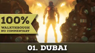 Deus Ex: Mankind Divided Walkthrough (Pacifist,All Collectibles) part 1 DUBAI