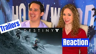 Destiny All Live Action Trailers Reaction