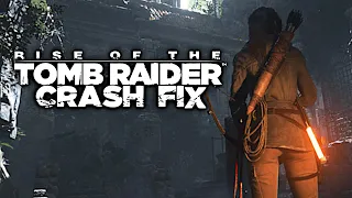 RISE OF THE TOMB RAIDER | CRASH FIX