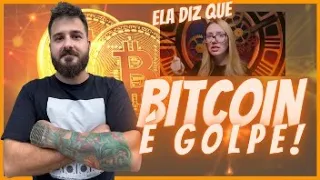 BITCOIN É A MAIOR MENTIRA DO SÉCULO 21 - React @CarolCapel