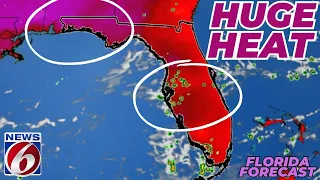 Florida Forecast: Heat Builds While Storm Chances Stay Low (Tropics Update)