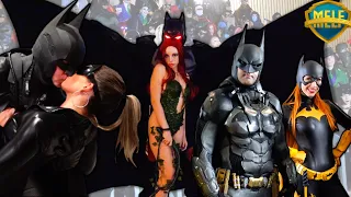 BATMAN & VILLAINS TAKE COMIC CON!! Ft. DragonCon, Joker & Harley Quinn | IRL DC Superheroes - MELF