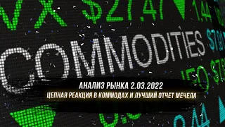 Анализ рынка 2.03.2022 / Рост цен на коммоды и отчет мечела по МСФО