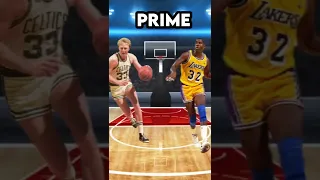 Larry Bird Vs Magic Johnson Comparison👀 #shorts