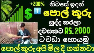 ස්වයං රැකියා | swayan rakiya at home 2024 | swayan rakiya at home | swayan rakiya