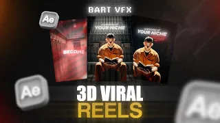 3D Viral Instagram Reels Tutorial (Bart VFX)
