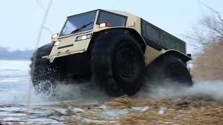 Extreme Off Road Russian Amphibious SHERP Vehicle