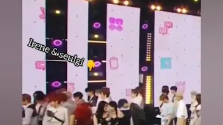 Jennie ran to hug Irene and Seulgi at Show Music Core .