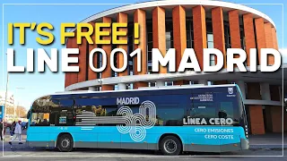 🚍 Madrid's bus line 001 is FREE | 🇪🇸 #056