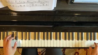 Waltz in A minor: m. 21-22