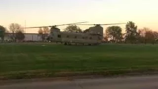 CH-47F Take-off at Rockwell Collins