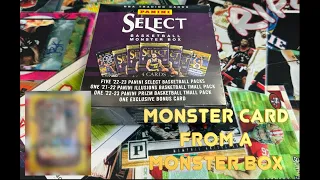 Select Basketball Monster Box INDEED! RC Gold Wave /10 👀