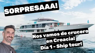 Nos vamos de crucero en CROACIA! ¿Cómo es un yate de de lujo? ¡ESTO NO ES LO QUE ESPERÁBAMOS!🛳