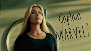 Captain marvel stand In deleted scene - Avengers age of ultron #Avengers #captainmarvel