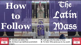 How to Follow the Latin Mass - Low Mass