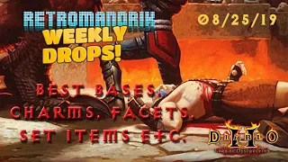 Best Rune Word Bases - Weekly Drops: 08/25/19 - Diablo 2 (PlugY) SP